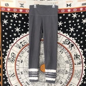 Aerie High Waisted Grey Tie Dye Leggings